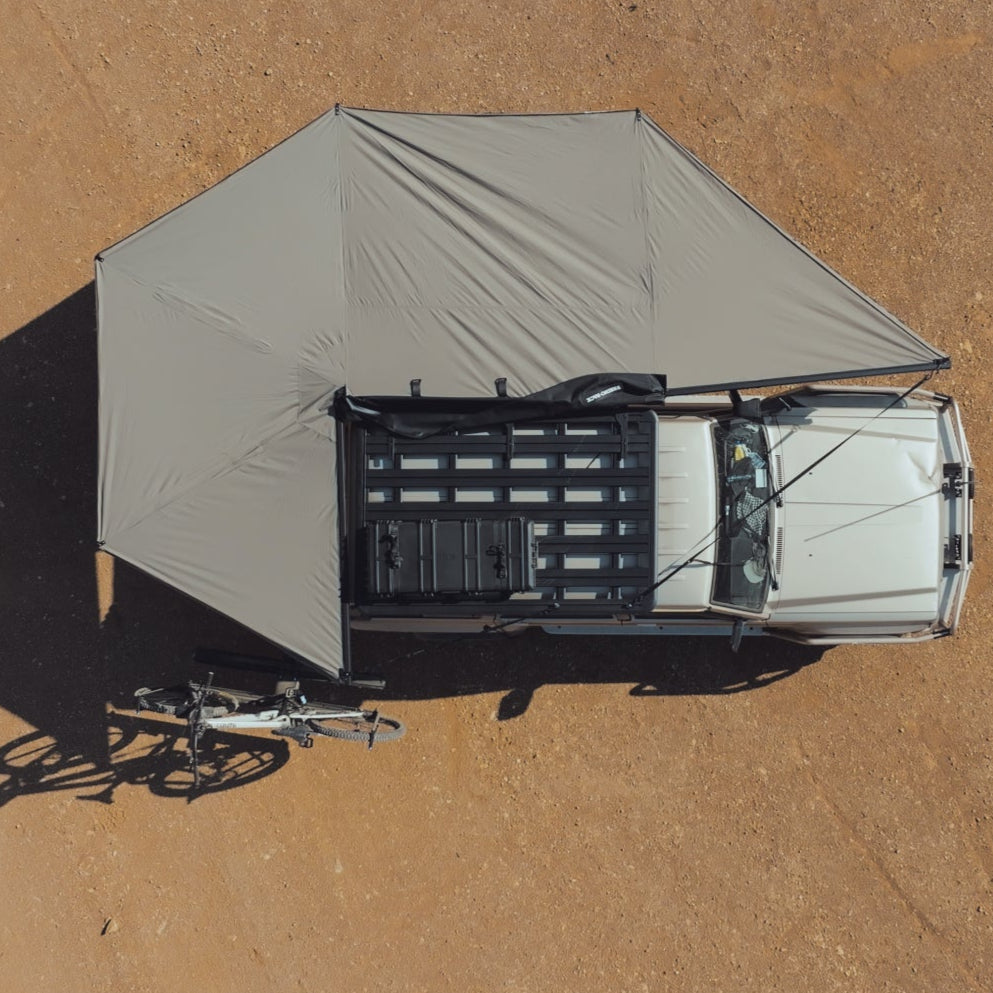 Pack Auvent 270° Auto-portant + Parois Rhino-Rack | Côté Gauche sur Xperts4x4 Accessoires 4x4 Off-Road