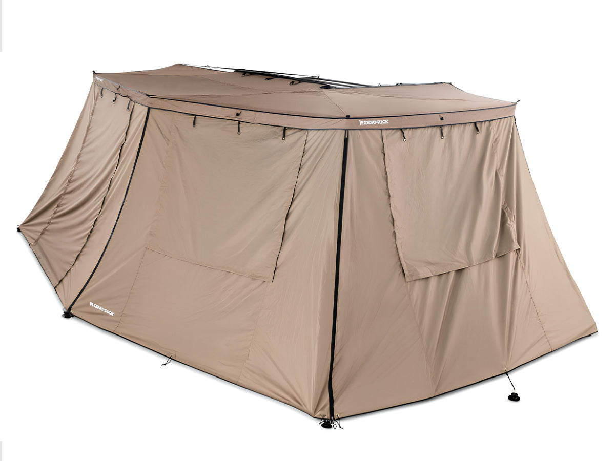 Pack Auvent 270° Auto-portant + Parois Rhino-Rack | Côté Gauche sur Xperts4x4 Accessoires 4x4 Off-Road