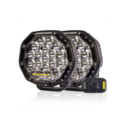 2x Phares 7" Spot Bushranger Night Hawk SR (Faisceau inclus) sur Xperts4x4 Accessoires 4x4 Off-Road