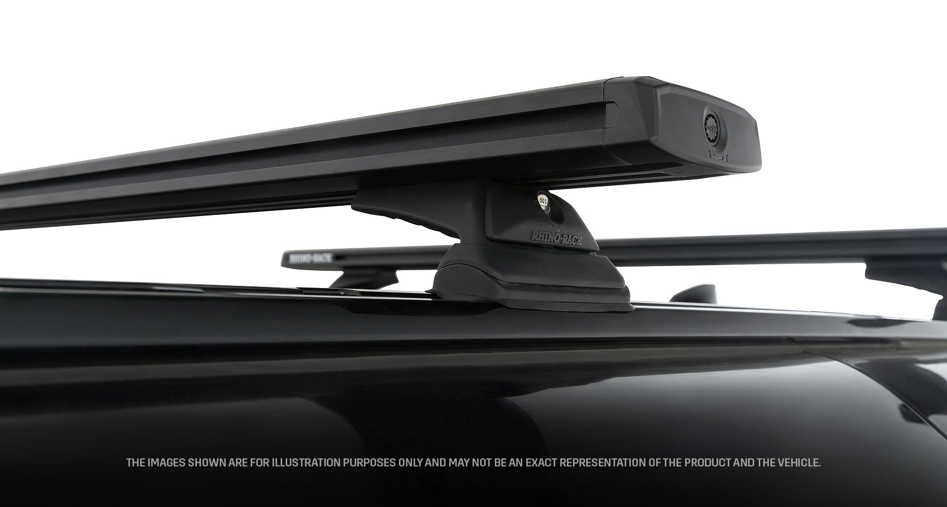 Kit de 2 barres de toit RHINO-RACK pour Land Rover Defender II 110 L663 2020+, système Reconn-deck, 1260 mm.