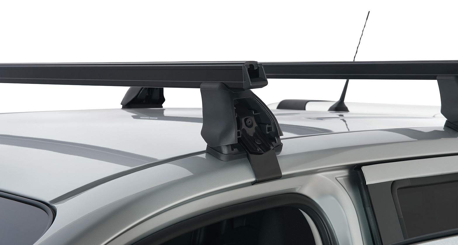 Kit 2 barres de toit Heavy Duty noire 1250mm série 2500 Nissan Navara NP300 2015-2021 - RHINO-RACK sur Xperts4x4 Accessoires 4x4 Off-Road
