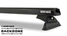 Kit de 2 barres de toit noires RHINO-RACK Backbone Heavy Duty pour Jeep Wrangler JK 2011-2019, longueur 1500mm.