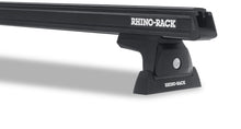 Kit de 3 barres de toit noires Heavy Duty RHINO-RACK pour Mercedes Benz Vito W447 2015+, longueur 1500mm, robustes et durables.