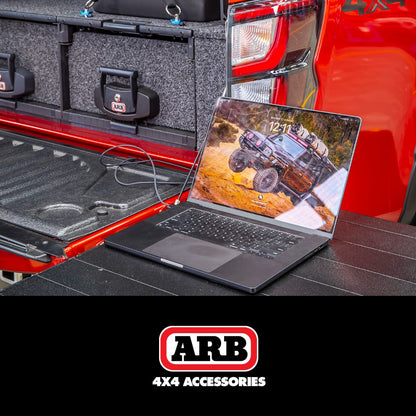 Batterie ARB Slimline 100Ah LiFePO4 avec chargeur DC-DC 40A sur Xperts4x4 Accessoires 4x4 Off-Road