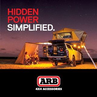Batterie ARB Slimline 100Ah LiFePO4 avec chargeur DC-DC 40A sur Xperts4x4 Accessoires 4x4 Off-Road