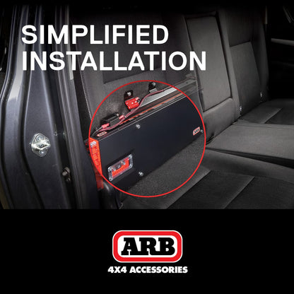 Batterie ARB Slimline 100Ah LiFePO4 avec chargeur DC-DC 40A sur Xperts4x4 Accessoires 4x4 Off-Road