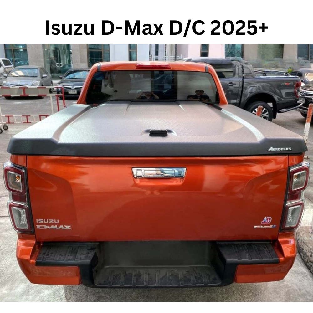 Couvre Benne AEROKLAS Speed – Double Coque ABS - Noir Grainé - Double-Cab sur Xperts4x4 Accessoires 4x4 Off-Road