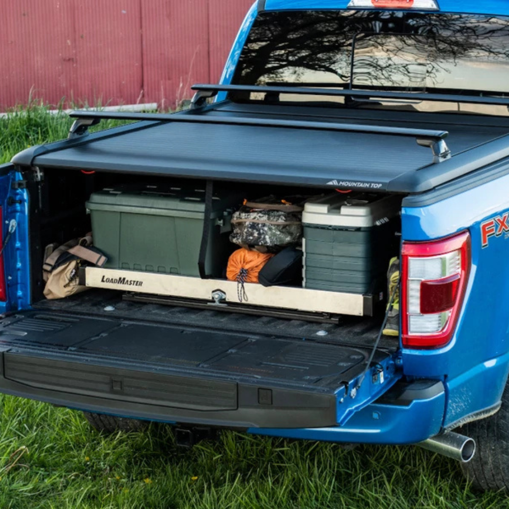 Rideau de Benne RealTruck Mountain Top EVOm Manuel Ford F-150 5.5ft 2015+ | Noir sur Xperts4x4 Accessoires 4x4 Off-Road
