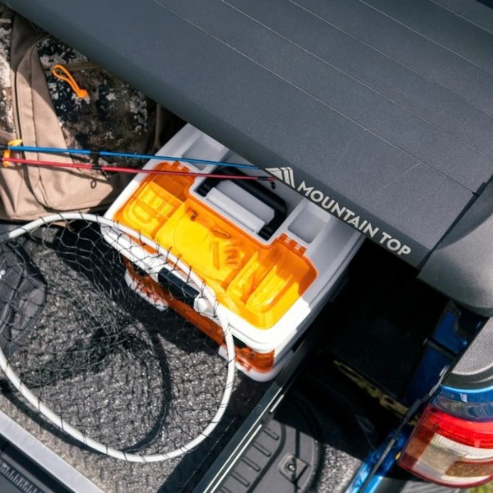 Rideau de Benne RealTruck Mountain Top EVOm Manuel Ford F-150 5.5ft 2015+ | Noir sur Xperts4x4 Accessoires 4x4 Off-Road