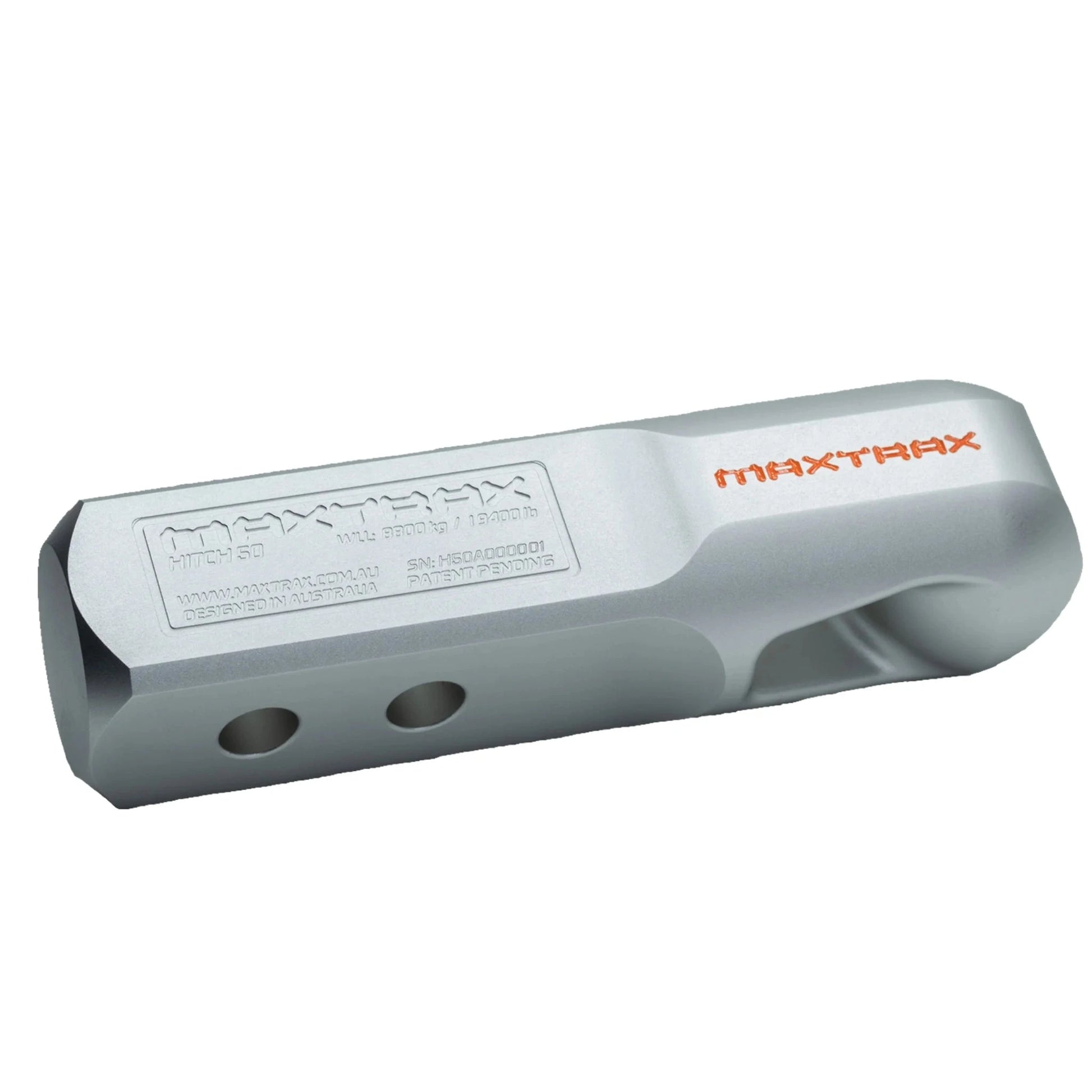 Crochet de Remorquage MAXTRAX Hitch 50 - Carré US sur Xperts4x4 Accessoires 4x4 Off-Road