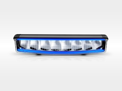 Barre LED LAZER LAMPS AIR-55 avec feu de position bleu sur Xperts4x4 Accessoires 4x4 Off-Road