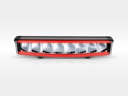 Barre LED LAZER LAMPS AIR-55 avec feu de position rouge sur Xperts4x4 Accessoires 4x4 Off-Road