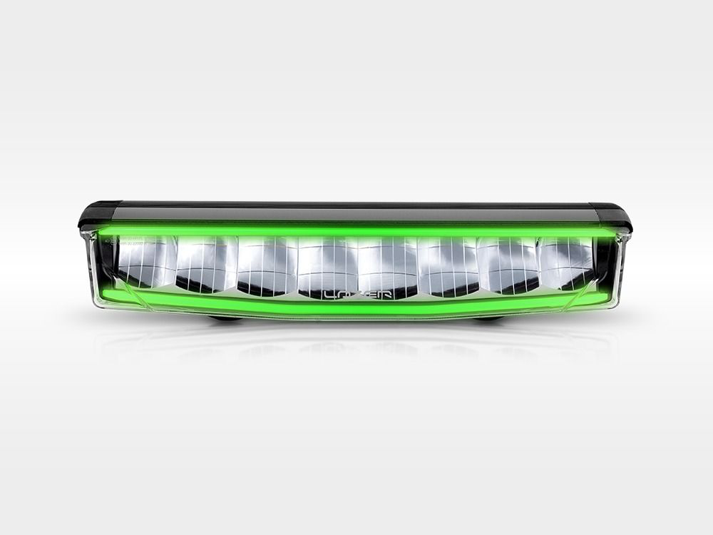 Barre LED LAZER LAMPS AIR-55 avec feu de position vert sur Xperts4x4 Accessoires 4x4 Off-Road