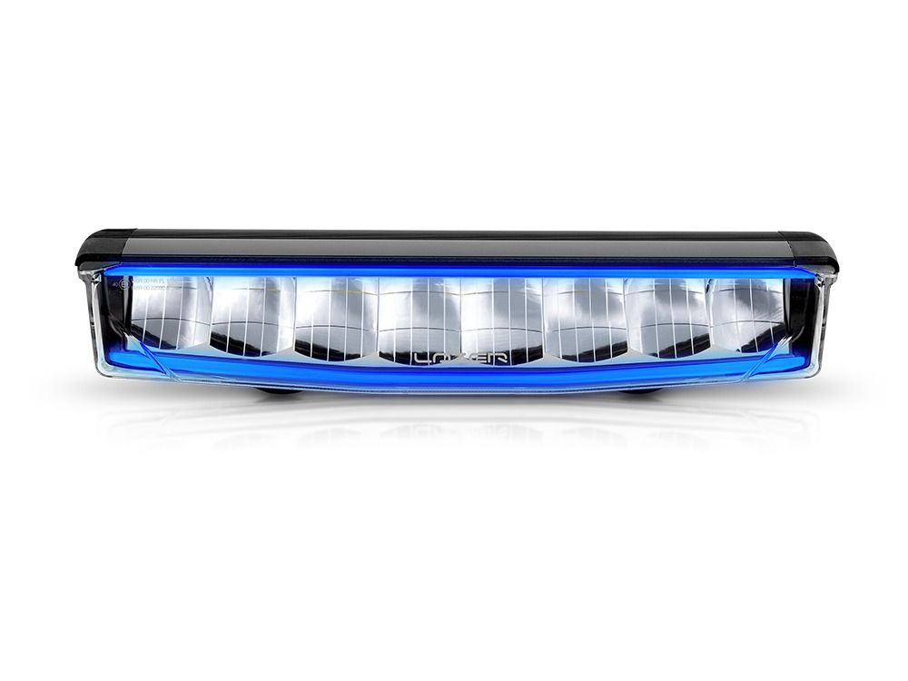 Barre LED LAZER LAMPS AIR-55 avec gyrophare et feu de position bleu sur Xperts4x4 Accessoires 4x4 Off-Road