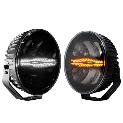 Feu Longue Portée LED Lumidrive Rayzor 9 – Puissance & Style sur Xperts4x4 Accessoires 4x4 Off-Road