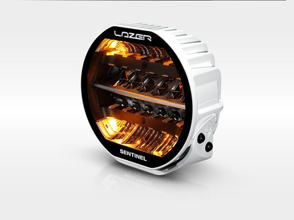 Longue portée LED LAZER LAMPS Sentinel 9 Highline PL2 avec fonction Gyrophare sur Xperts4x4 Accessoires 4x4 Off-Road