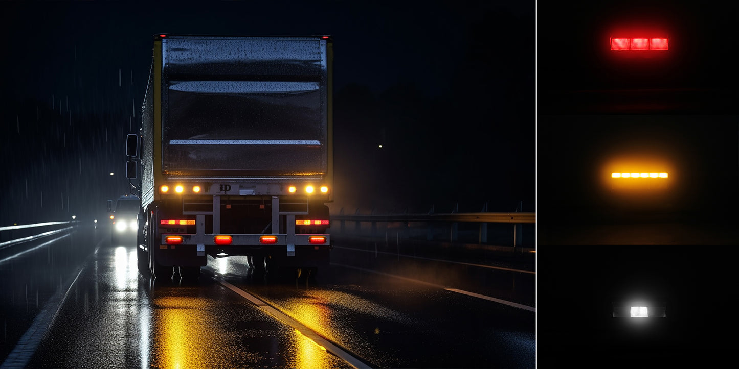 LUMIDRIVE ADVERTISOR - Feu LED Signalisation Arrière Étanche sur Xperts4x4 Accessoires 4x4 Off-Road