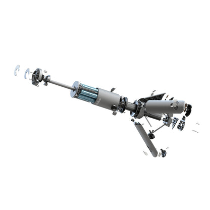 OuTask Lampe Télescopique Gris Clair - Outdoor LED 720° Rechargeable sur Xperts4x4 Accessoires 4x4 Off-Road