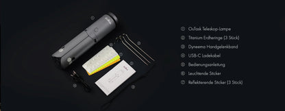 OuTask Lampe Télescopique LED Outdoor 720° - Jaune Désert sur Xperts4x4 Accessoires 4x4 Off-Road