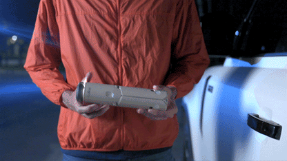 OuTask Lampe Télescopique LED Outdoor 720° - Noire sur Xperts4x4 Accessoires 4x4 Off-Road