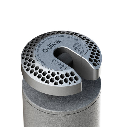 OuTask Lampe Télescopique LED Outdoor 720° - Vert Armée sur Xperts4x4 Accessoires 4x4 Off-Road