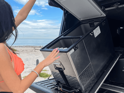 Plateau Coulissant/Basculant ALU-CAB pour Refrigerateur/Congelateur sur Xperts4x4 Accessoires 4x4 Off-Road