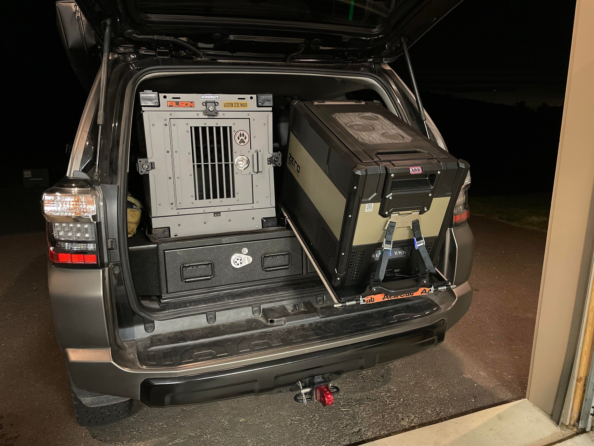 Plateau Coulissant/Basculant ALU-CAB pour Refrigerateur/Congelateur sur Xperts4x4 Accessoires 4x4 Off-Road