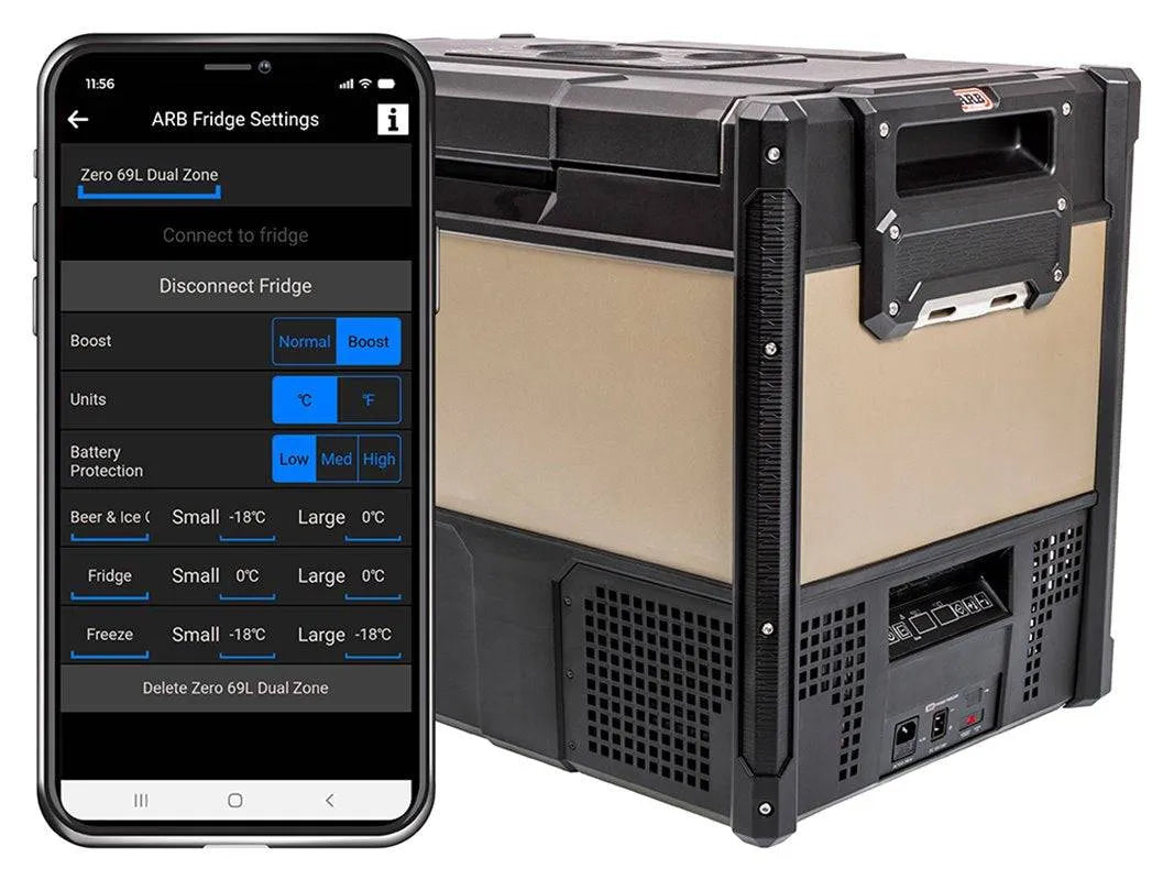 Refrigerateur/Congelateur ARB ZERO Portable | 69 Litres Dual-Zone sur Xperts4x4 Accessoires 4x4 Off-Road
