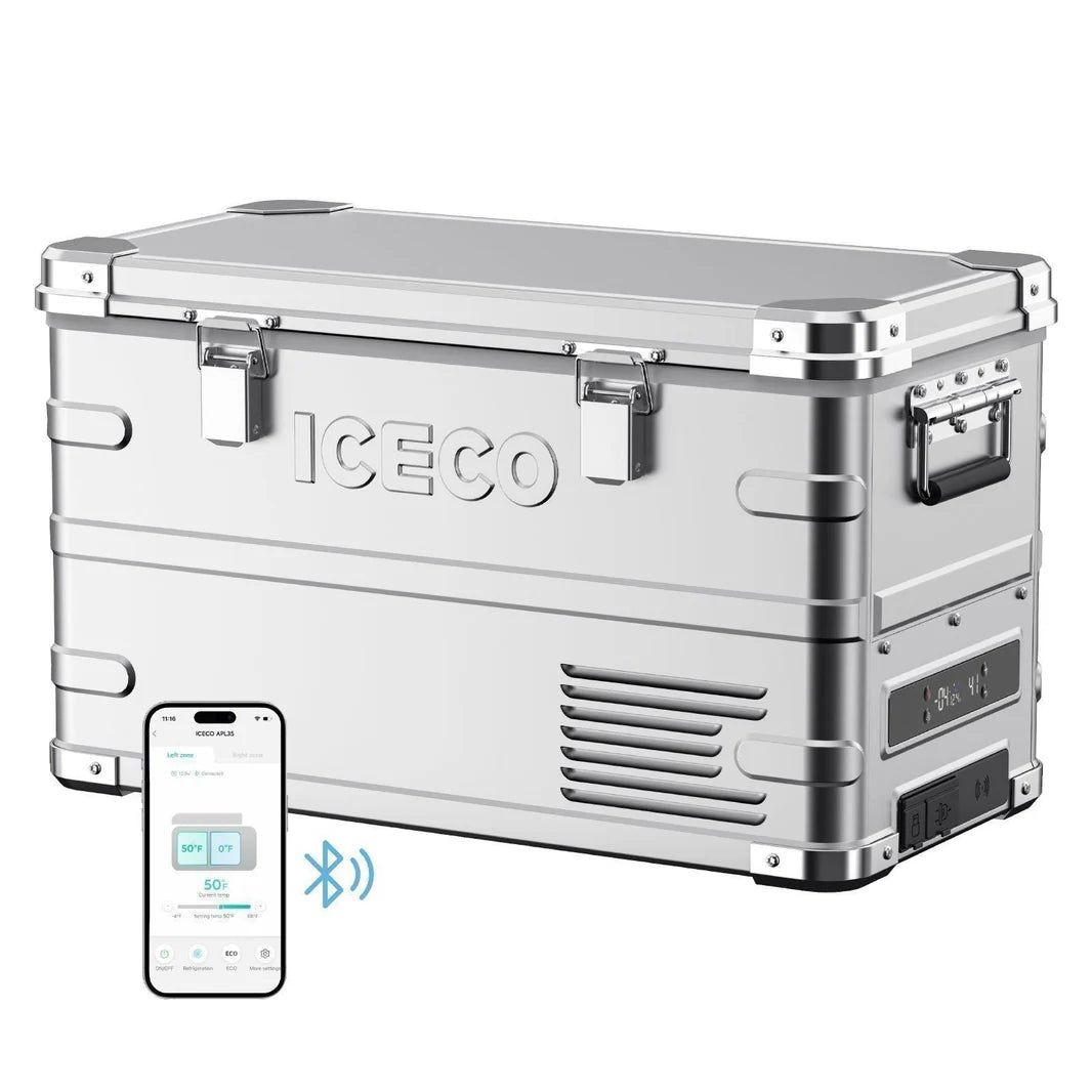 Refrigerateur/Congelateur ICECO 35L  - Argent sur Xperts4x4 Accessoires 4x4 Off-Road