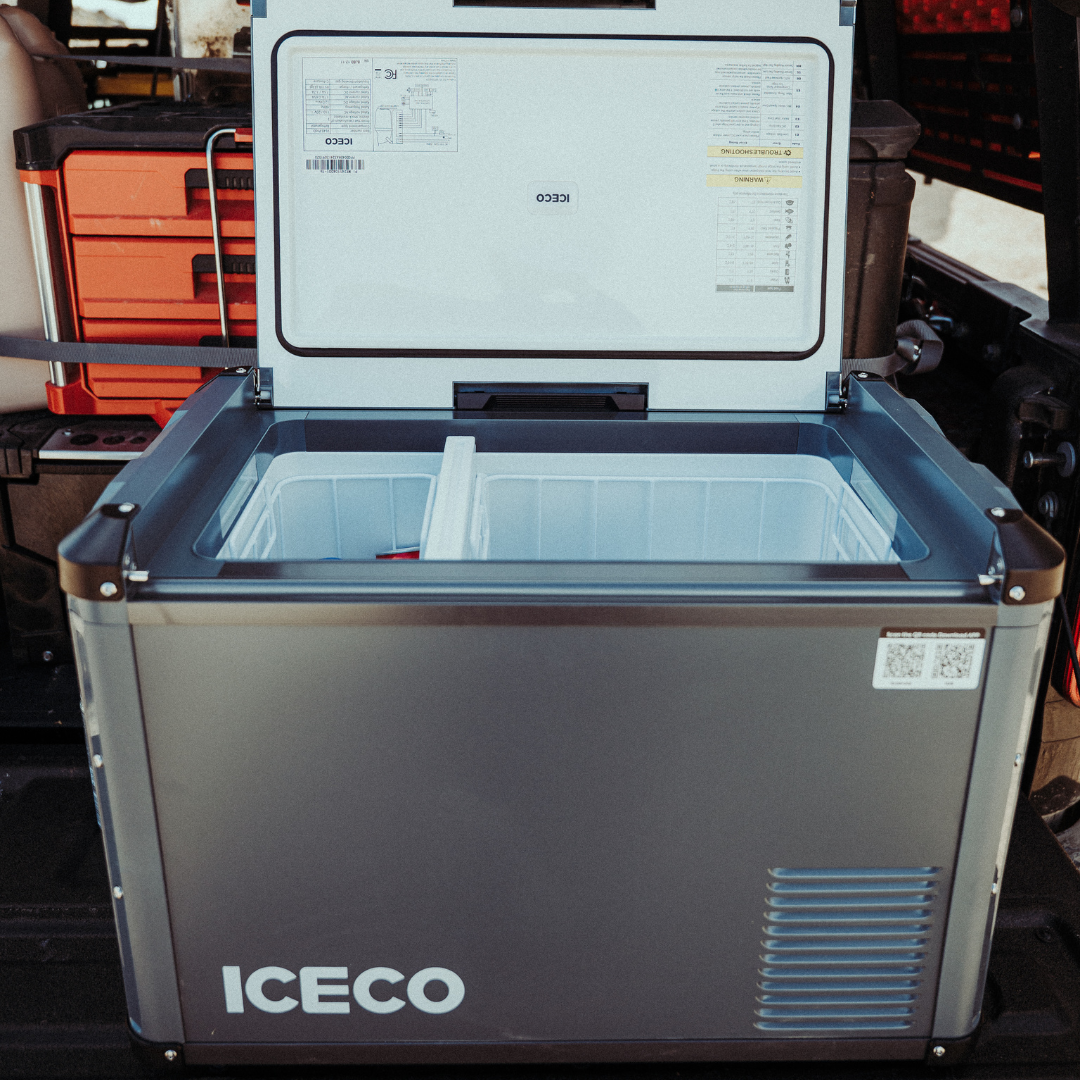 Refrigerateur/Congelateur ICECO 45L Double Compartiments - Gris sur Xperts4x4 Accessoires 4x4 Off-Road