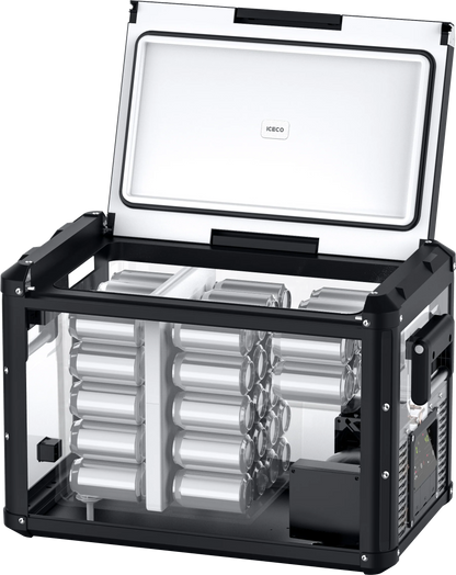 Refrigerateur/Congelateur ICECO 45L Double Compartiments - Noir sur Xperts4x4 Accessoires 4x4 Off-Road