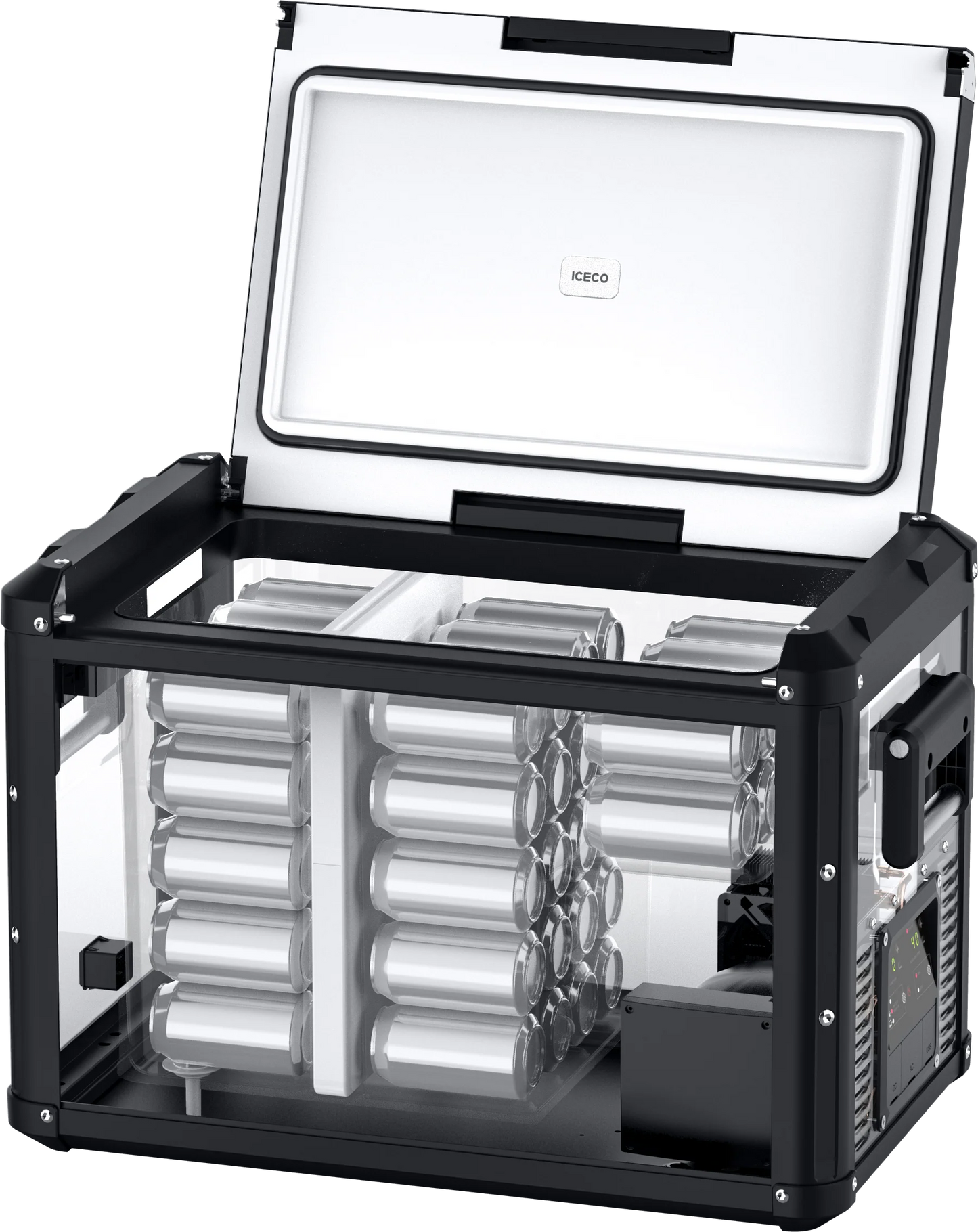 Refrigerateur/Congelateur ICECO 45L Double Compartiments - Vert Olive sur Xperts4x4 Accessoires 4x4 Off-Road