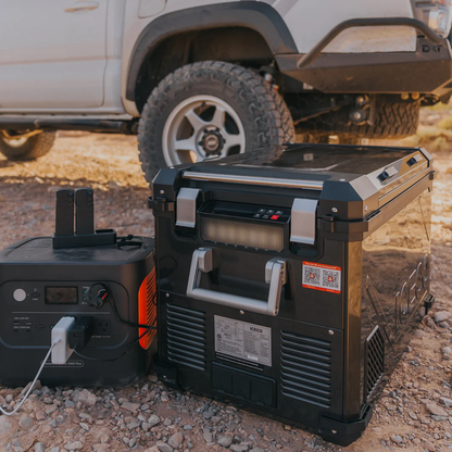 Refrigerateur/Congelateur ICECO 55L Double Compartiments - Argent sur Xperts4x4 Accessoires 4x4 Off-Road