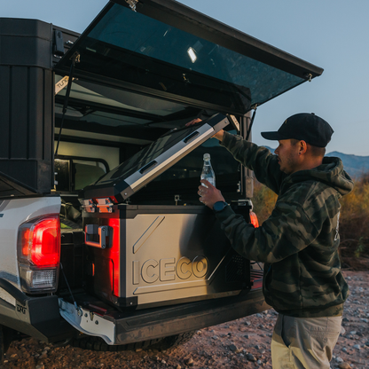 Refrigerateur/Congelateur ICECO 55L Double Compartiments - Argent sur Xperts4x4 Accessoires 4x4 Off-Road