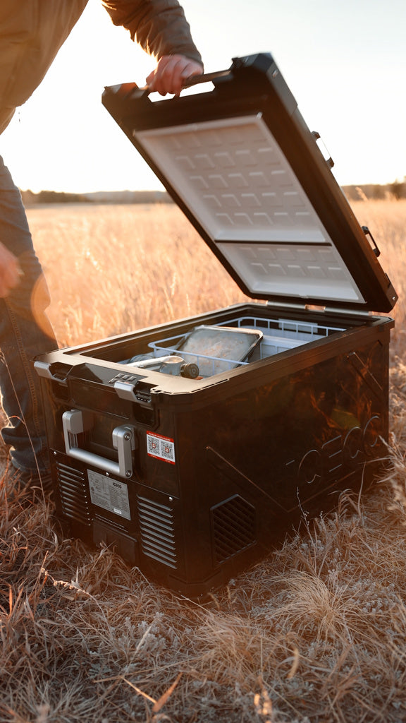 Refrigerateur/Congelateur ICECO 55L Double Compartiments - Noir sur Xperts4x4 Accessoires 4x4 Off-Road