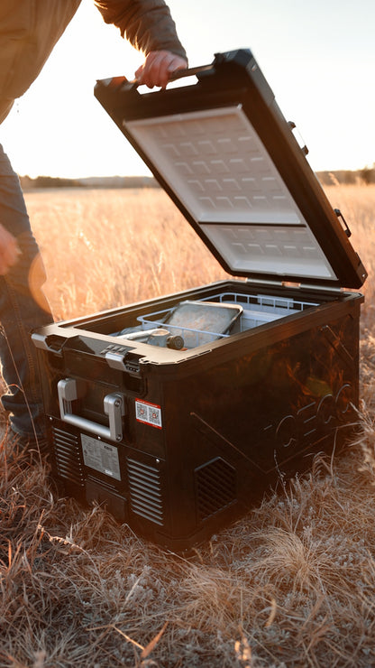 Refrigerateur/Congelateur ICECO 55L Double Compartiments - Noir sur Xperts4x4 Accessoires 4x4 Off-Road