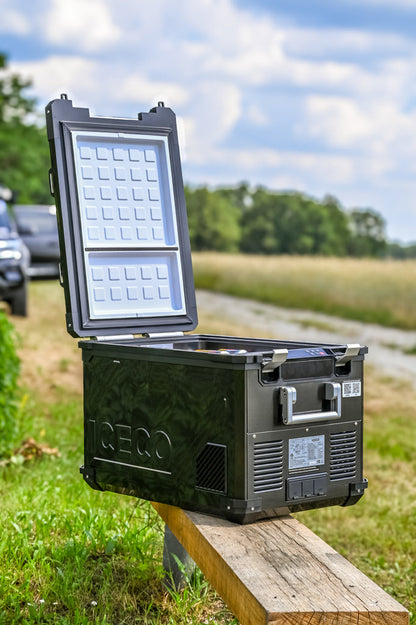 Refrigerateur/Congelateur ICECO 55L Double Compartiments - Noir sur Xperts4x4 Accessoires 4x4 Off-Road