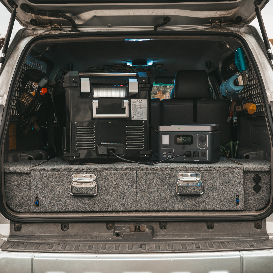 Refrigerateur/Congelateur ICECO 55L Double Compartiments - Noir sur Xperts4x4 Accessoires 4x4 Off-Road