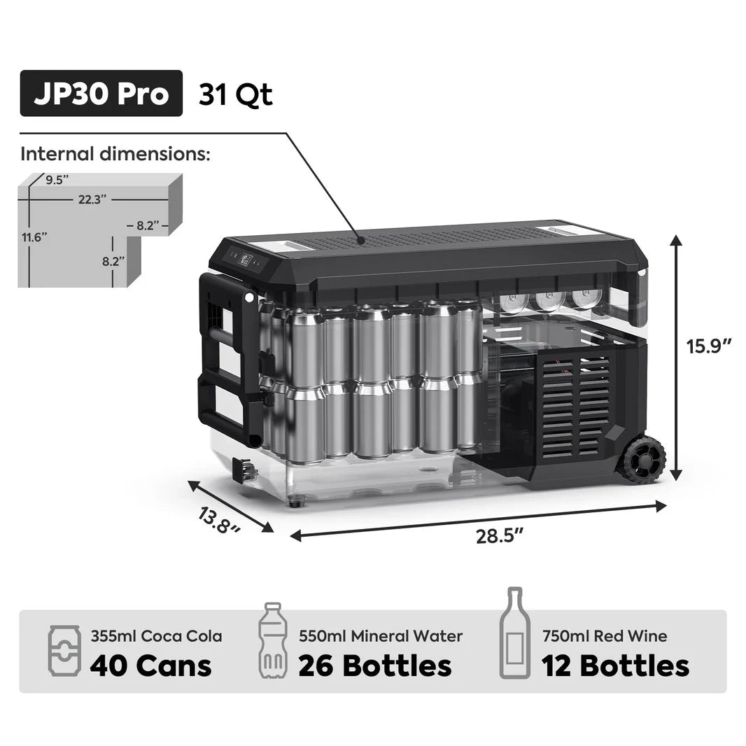 Réfrigérateur Congélateur ICECO JP30 PROS - SINGLE ZONE 30L sur Xperts4x4 Accessoires 4x4 Off-Road