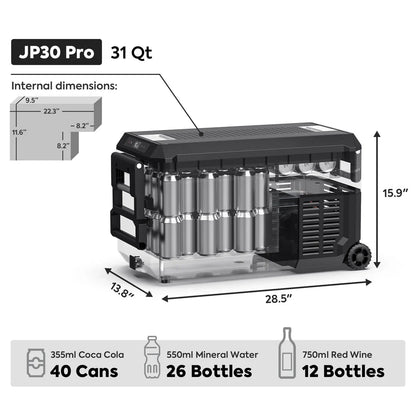Réfrigérateur Congélateur ICECO JP30 PROS - SINGLE ZONE 30L sur Xperts4x4 Accessoires 4x4 Off-Road