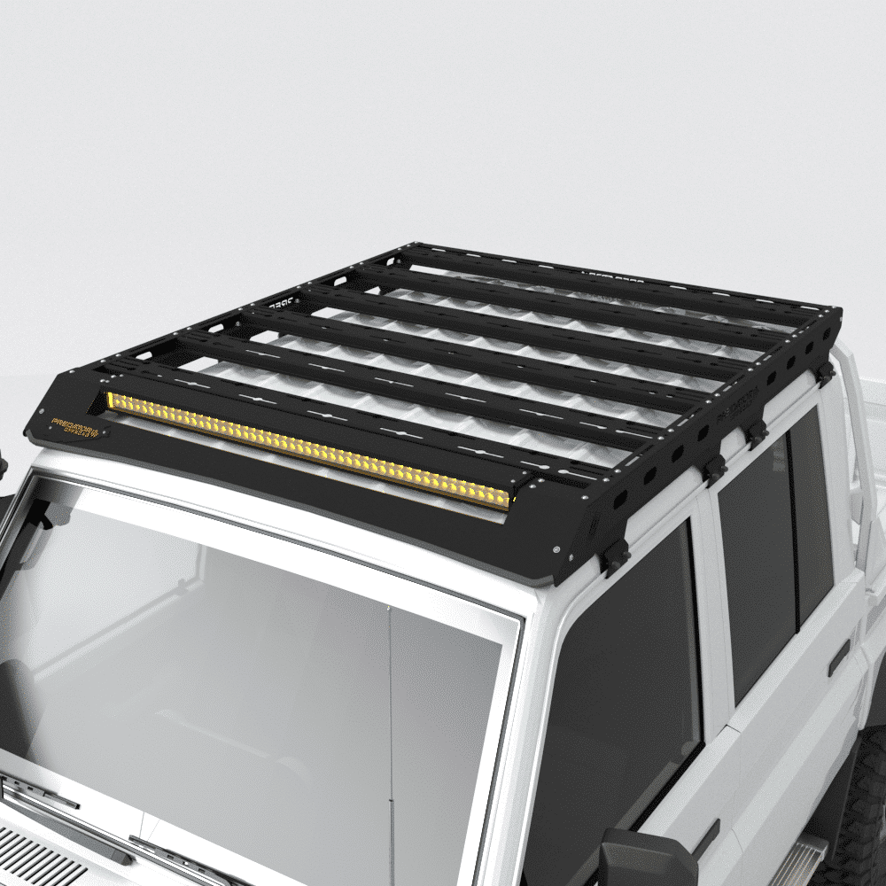 Galerie de toit Toyota Land Cruiser (79 Series) Double Cabine Predator Offroad sur Xperts4x4 Accessoires 4x4 Off-Road