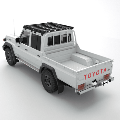 Galerie de toit Toyota Land Cruiser (79 Series) Double Cabine Predator Offroad sur Xperts4x4 Accessoires 4x4 Off-Road