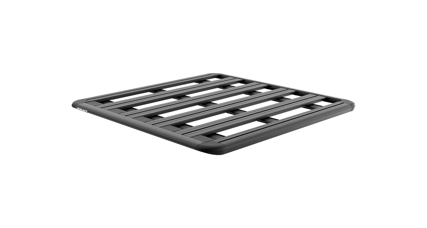 Kit galerie de toit Rhino-Rack Pioneer 6 pour Hyundai Tucson 2021+, 1300x1240mm, montage sur le toit du véhicule.