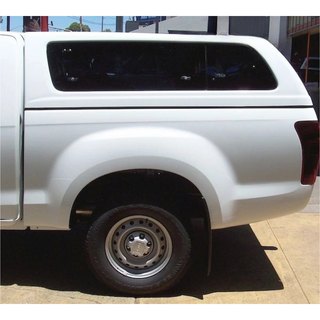 Hardtop Aeroklas Fenêtres Battantes  Isuzu D-Max 2025+ Space-Cab sur Xperts4x4 Accessoires 4x4 Off-Road