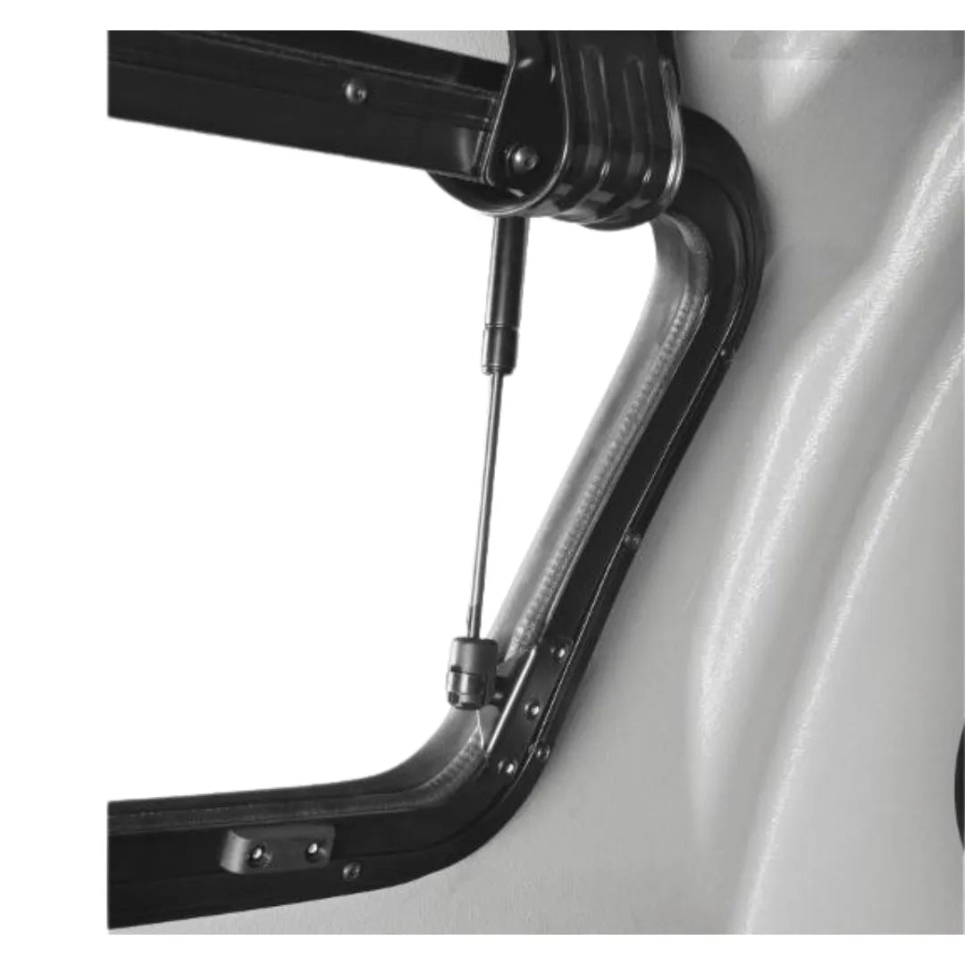 Hardtop Aeroklas VW Amarok 2010 à 2022 avec Fenêtres Battantes sur Xperts4x4 Accessoires 4x4 Off-Road