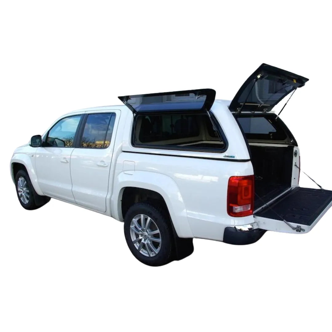 Hardtop Aeroklas VW Amarok 2010 à 2022 avec Fenêtres Battantes sur Xperts4x4 Accessoires 4x4 Off-Road