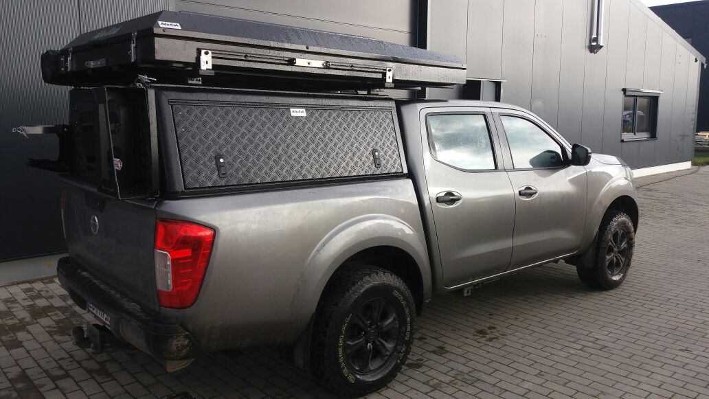 Hardtop Alu-Cab Adventure Mercedes-Benz X-Class 2018+ sur Xperts4x4 Accessoires 4x4 Off-Road