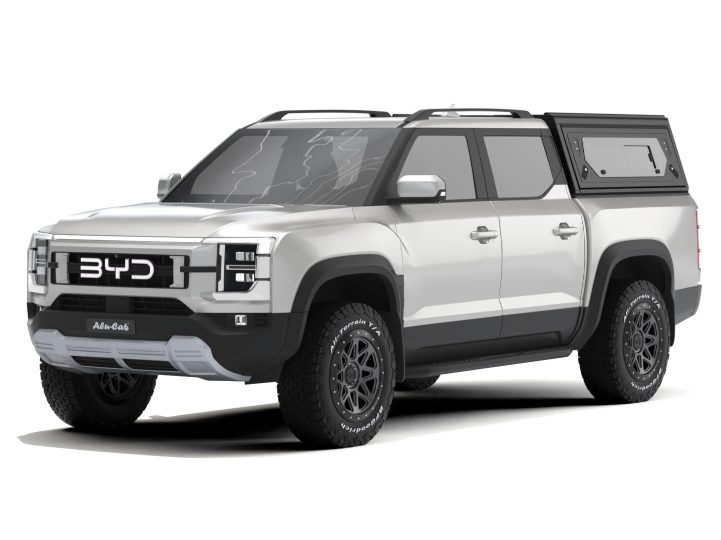 Hardtop Alu-Cab Contour BYD Shark 2024+ Double Cab sur Xperts4x4 Accessoires 4x4 Off-Road