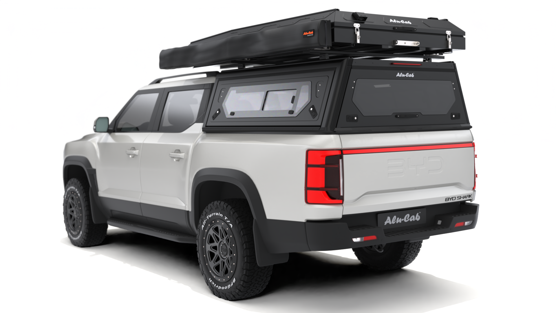 Hardtop Alu-Cab Contour BYD Shark 2024+ Double Cab sur Xperts4x4 Accessoires 4x4 Off-Road
