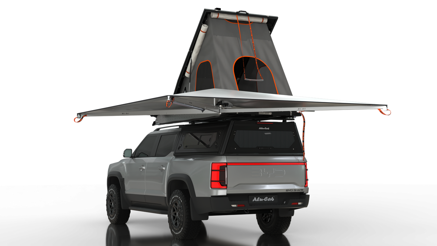 Hardtop Alu-Cab Contour BYD Shark 2024+ Double Cab sur Xperts4x4 Accessoires 4x4 Off-Road